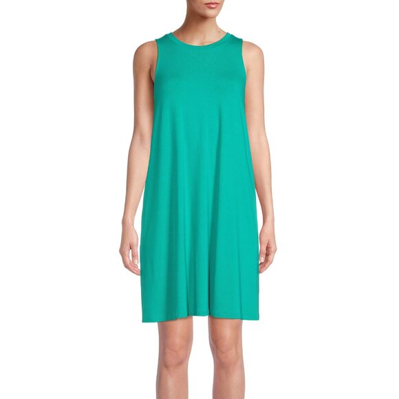 NWT 2 Time & Tru Sleeveless Knit Dress - Size M - Picture 6 of 6